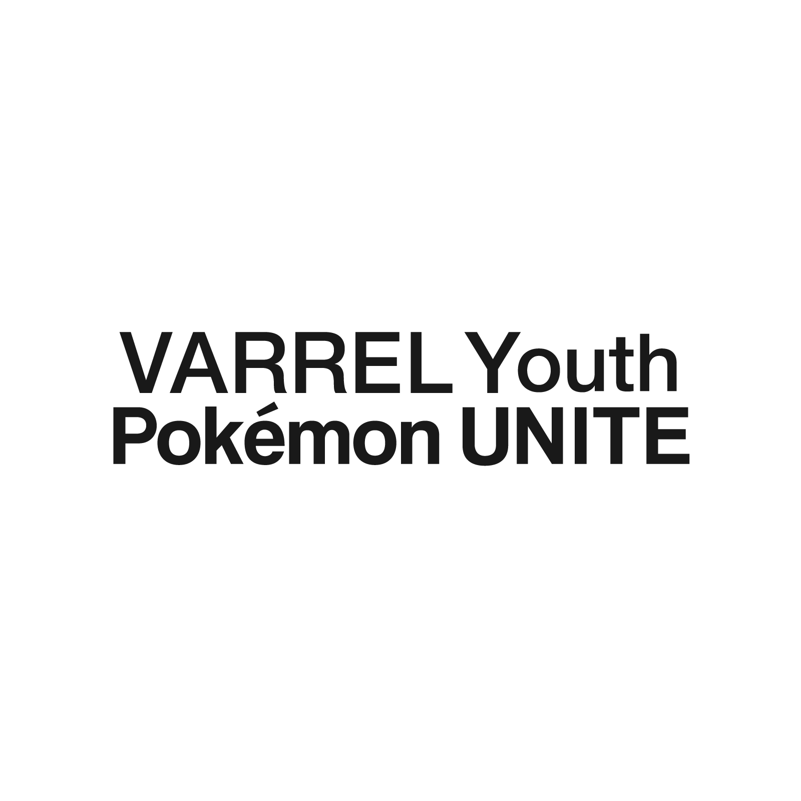 VARREL YOUTH Pokémon UNITE