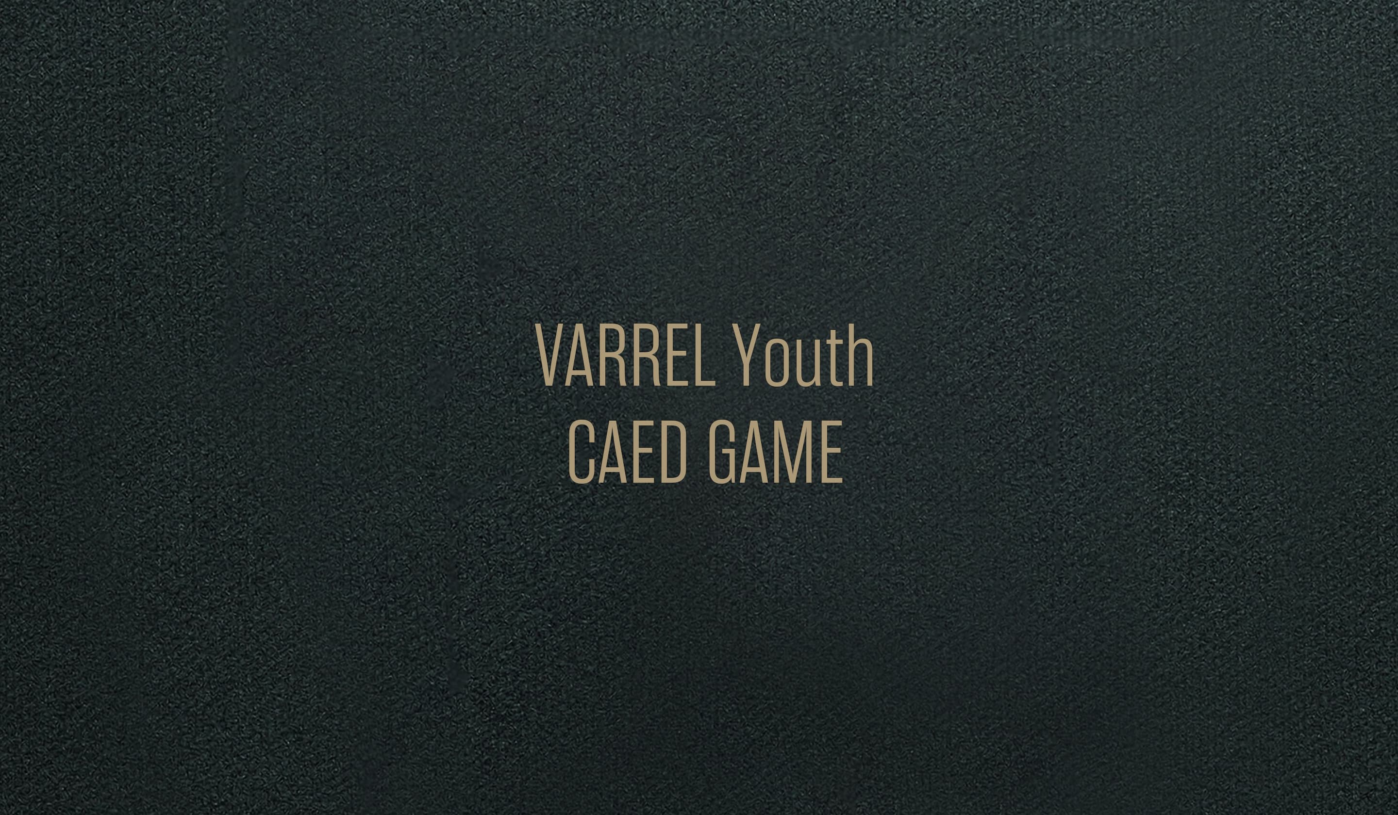VARREL YOUTH Card Game